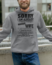Load image into Gallery viewer, She's My Whole World Gift For Husband Hoodie