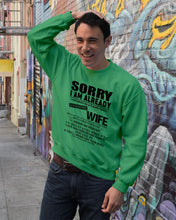 Load image into Gallery viewer, She's My Whole World Gift For Husband Sweatshirt