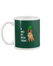 Load image into Gallery viewer, Puggle Irish Today Dog Lovers St. Patrick's Day Printed Mug Mug