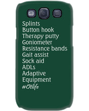 Load image into Gallery viewer, Splints Button Hook Therapy Putty Goniometer Resistance Bands Phone case