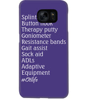 Load image into Gallery viewer, Splints Button Hook Therapy Putty Goniometer Resistance Bands Phone case