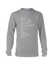 Load image into Gallery viewer, Splints Button Hook Therapy Putty Goniometer Resistance Bands Unisex Long Sleeve