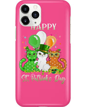 Load image into Gallery viewer, Lovely Cat And Balloons Happy St Patrick's Day Gift For Cat Lovers Phone case