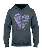 Load image into Gallery viewer, Purple Wings Gift For Angel Grandpa I Used To Be His Angel Hoodie
