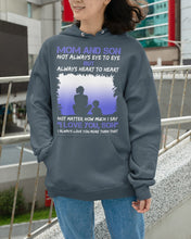 Load image into Gallery viewer, Mom And Son Always Heart To Heart Gift For Family Hoodie
