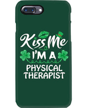 Load image into Gallery viewer, Physical Therapist Green Lip Shamrock St. Patrick's Day Color Changing Mug Phone case