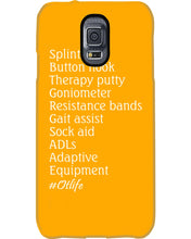 Load image into Gallery viewer, Splints Button Hook Therapy Putty Goniometer Resistance Bands Phone case