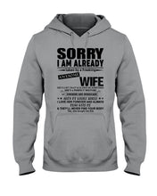 Load image into Gallery viewer, She's My Whole World Gift For Husband Hoodie