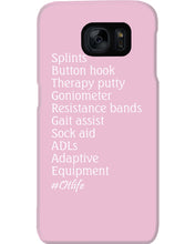 Load image into Gallery viewer, Splints Button Hook Therapy Putty Goniometer Resistance Bands Phone case