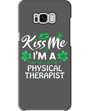 Load image into Gallery viewer, Physical Therapist Green Lip Shamrock St. Patrick's Day Color Changing Mug Phone case