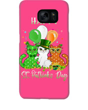 Load image into Gallery viewer, Lovely Cat And Balloons Happy St Patrick's Day Gift For Cat Lovers Phone case