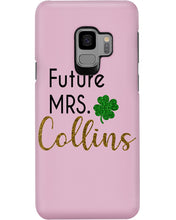 Load image into Gallery viewer, Shamrock Future Mrs Collins St Patrick's Day Phone case