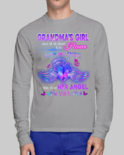Load image into Gallery viewer, Gift For Angel Grandma Half Of My Heart Is In Heaven Unisex Long Sleeve