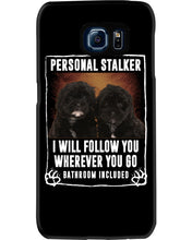 Load image into Gallery viewer, Black Pooshi Black Shipoo Personal Stalker St. Patrick's Day Printed Mug Phone case