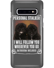 Load image into Gallery viewer, Black Pooshi Black Shipoo Personal Stalker St. Patrick's Day Printed Mug Phone case