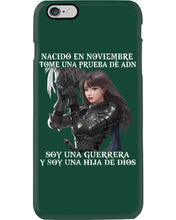 Load image into Gallery viewer, Nacido En Noviembre Tome Una Prueba De Ad Birthday Gift Phone case