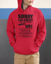 Load image into Gallery viewer, She's My Whole World Gift For Husband Hoodie