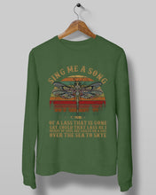 Load image into Gallery viewer, Sing Me A Song Dragonfly Retro Vintage Sweatshirt