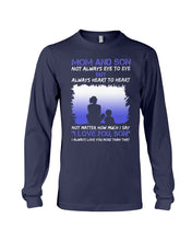 Load image into Gallery viewer, Mom And Son Always Heart To Heart Gift For Family Unisex Long Sleeve
