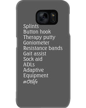 Load image into Gallery viewer, Splints Button Hook Therapy Putty Goniometer Resistance Bands Phone case