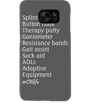 Load image into Gallery viewer, Splints Button Hook Therapy Putty Goniometer Resistance Bands Phone case