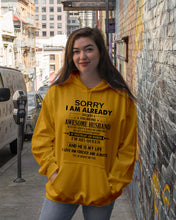 Load image into Gallery viewer, A Freaking Awesome Husband Is My Life Hoodie