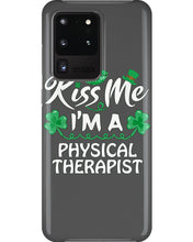 Load image into Gallery viewer, Physical Therapist Green Lip Shamrock St. Patrick's Day Color Changing Mug Phone case