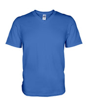 Load image into Gallery viewer, Lucky Son Who Raised By A Freaking Awesome June Mom Guys V-Neck