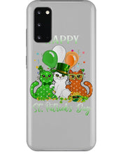 Load image into Gallery viewer, Lovely Cat And Balloons Happy St Patrick's Day Gift For Cat Lovers Phone case