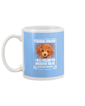 Load image into Gallery viewer, Red Toy Poodle Will Follow You St. Patrick's Day Printed Mug Mug