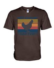 Load image into Gallery viewer, Best Cluckin' Dad Ever Retro Vintage Gift For Dad Guys V-Neck