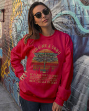 Load image into Gallery viewer, Sing Me A Song Dragonfly Retro Vintage Sweatshirt