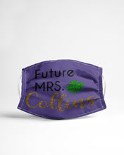 Load image into Gallery viewer, Shamrock Future Mrs Collins St Patrick's Day Cloth Face Mask