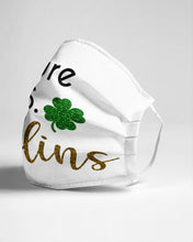 Load image into Gallery viewer, Shamrock Future Mrs Collins St Patrick's Day Cloth Face Mask