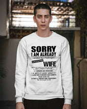 Load image into Gallery viewer, She's My Whole World Gift For Husband Sweatshirt