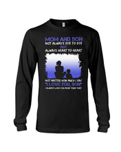 Load image into Gallery viewer, Mom And Son Always Heart To Heart Gift For Family Unisex Long Sleeve