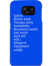 Load image into Gallery viewer, Splints Button Hook Therapy Putty Goniometer Resistance Bands Phone case