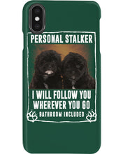 Load image into Gallery viewer, Black Pooshi Black Shipoo Personal Stalker St. Patrick's Day Printed Mug Phone case