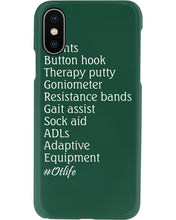 Load image into Gallery viewer, Splints Button Hook Therapy Putty Goniometer Resistance Bands Phone case