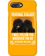 Load image into Gallery viewer, Black Pooshi Black Shipoo Personal Stalker St. Patrick's Day Printed Mug Phone case