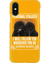 Load image into Gallery viewer, Black Pooshi Black Shipoo Personal Stalker St. Patrick's Day Printed Mug Phone case