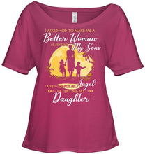 Load image into Gallery viewer, I Asked God To Make Me A Better Woman Ladies Tee