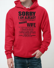 Load image into Gallery viewer, She's My Whole World Gift For Husband Hoodie
