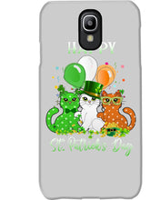 Load image into Gallery viewer, Lovely Cat And Balloons Happy St Patrick's Day Gift For Cat Lovers Phone case