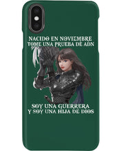 Load image into Gallery viewer, Nacido En Noviembre Tome Una Prueba De Ad Birthday Gift Phone case