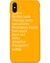 Load image into Gallery viewer, Splints Button Hook Therapy Putty Goniometer Resistance Bands Phone case