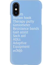 Load image into Gallery viewer, Splints Button Hook Therapy Putty Goniometer Resistance Bands Phone case