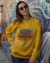 Load image into Gallery viewer, Sing Me A Song Dragonfly Retro Vintage Sweatshirt