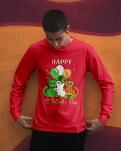 Load image into Gallery viewer, Lovely Cat And Balloons Happy St Patrick's Day Gift For Cat Lovers Unisex Long Sleeve
