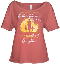 Load image into Gallery viewer, I Asked God To Make Me A Better Woman Ladies Tee
